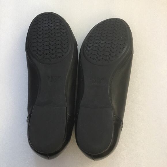 Geox Black Respira Flats with Buckle Accent - Picture 6 of 10